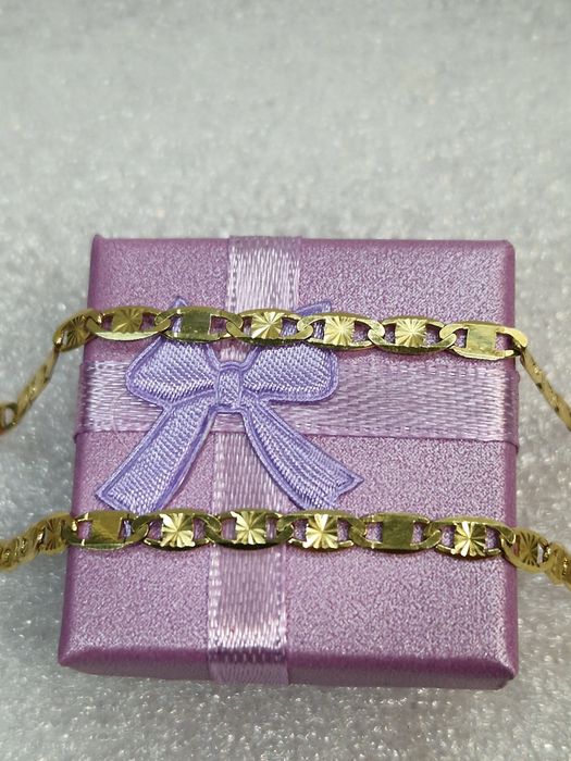 Piękny łańcuszek splot Marina nowy PR 585 dł 50cm