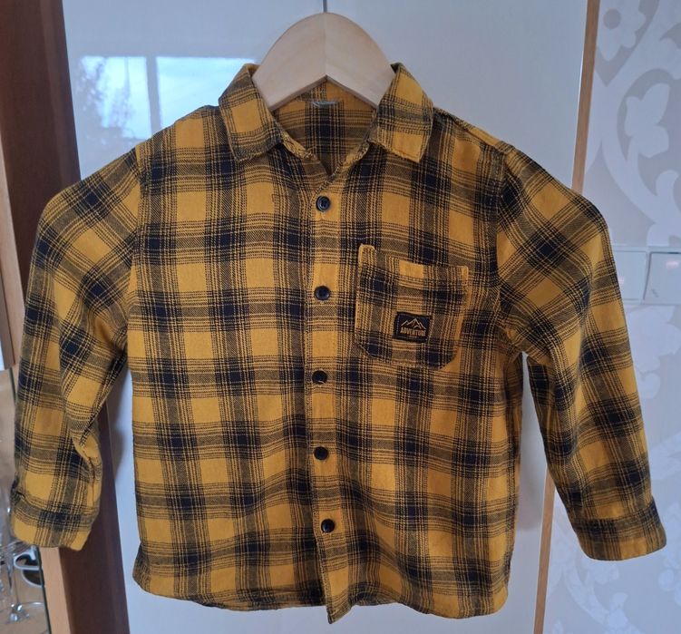 Koszule chłopięce 104cm 4lata w kratkę Rebal/ Coccodrillo - classic smart casual