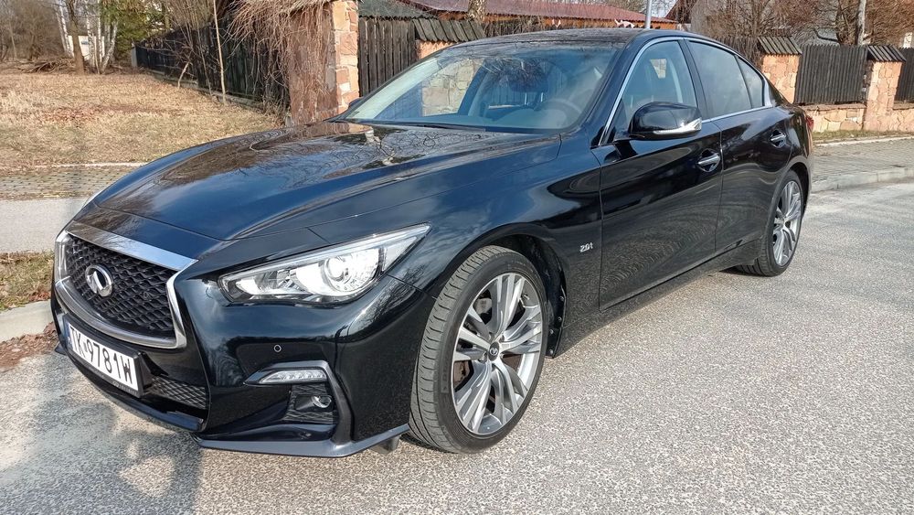 Infiniti Q50 Pierwszy właściciel, z polskiego salonu, niski przebieg, świetny stan