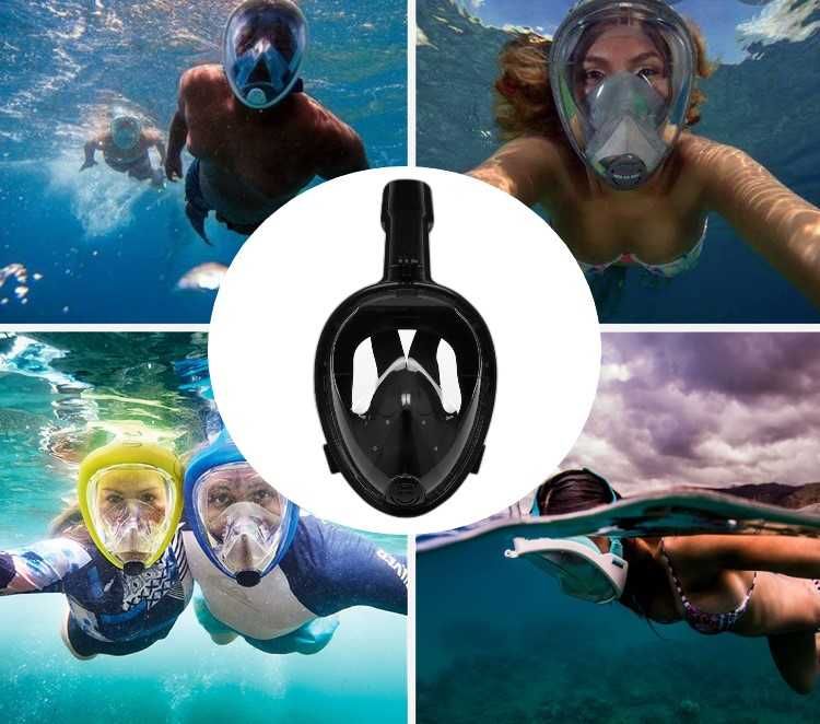 Maska do nurkowania i pływania L/XL