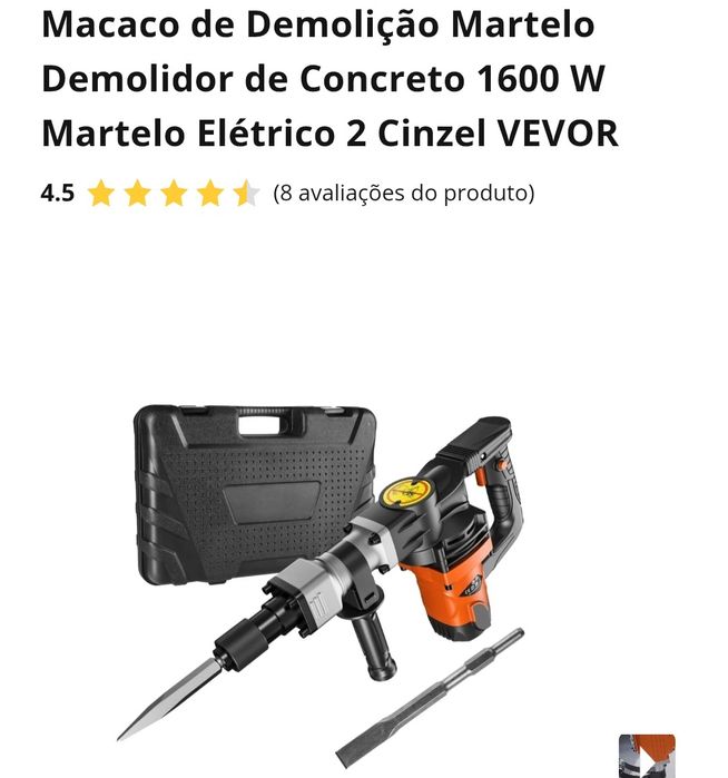 Martelo motopic de demolição