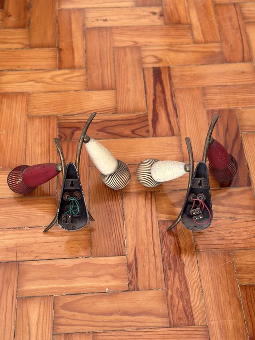 Candeeiros de parede vintage