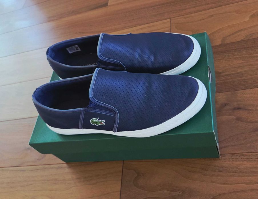 Buty Lacoste Gazon bl 1 granatowe - roz 44