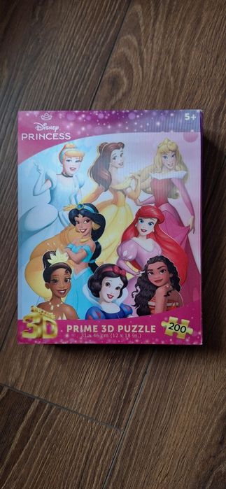 Puzzle Prime 3d Księżniczki Disney'a