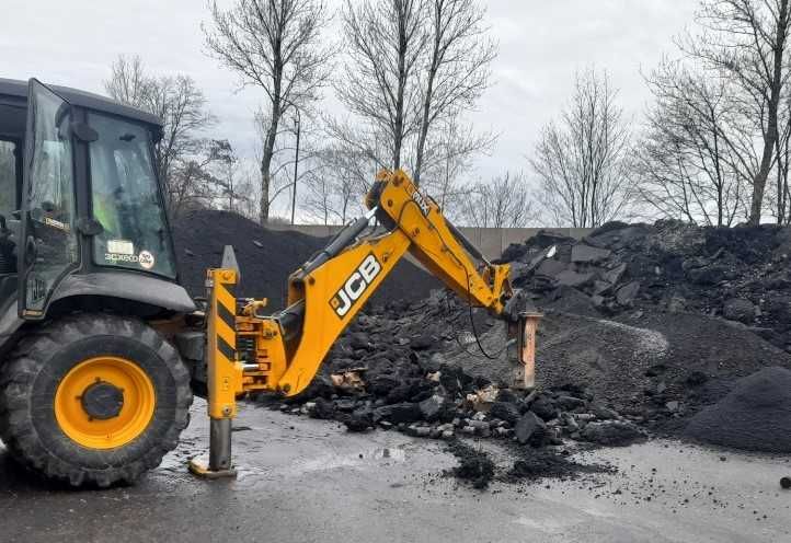 Usługi Koparko- Ładowarką / wykopy / wyburzenia / rozładunki