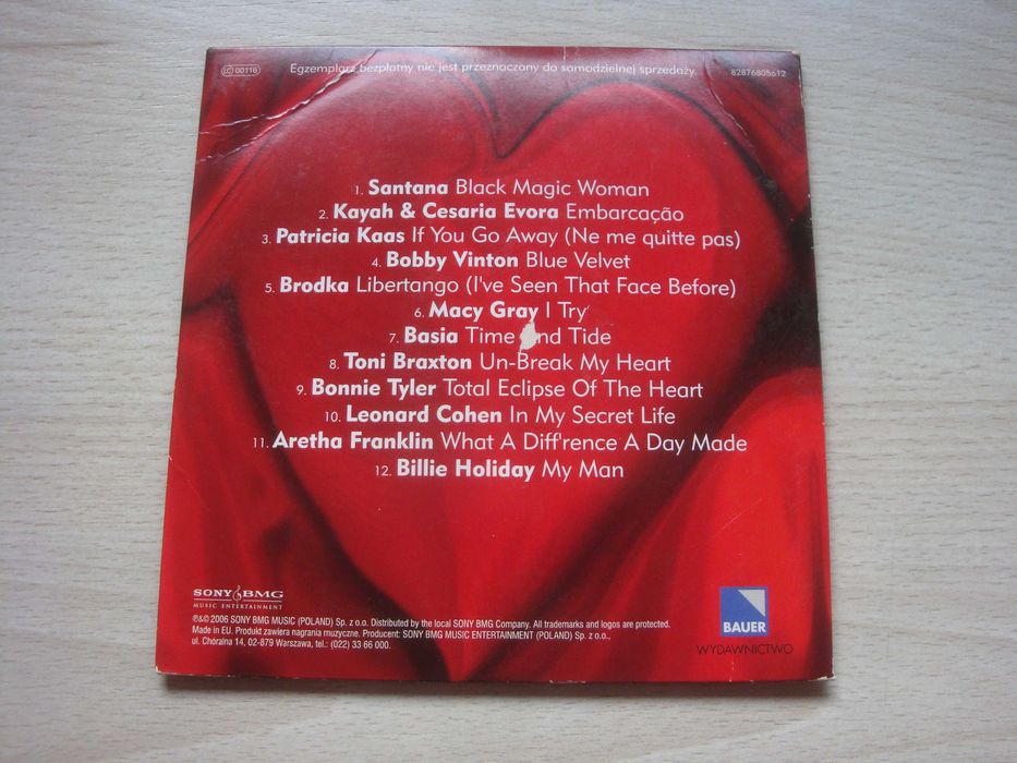 Miłość Pani płyta CD