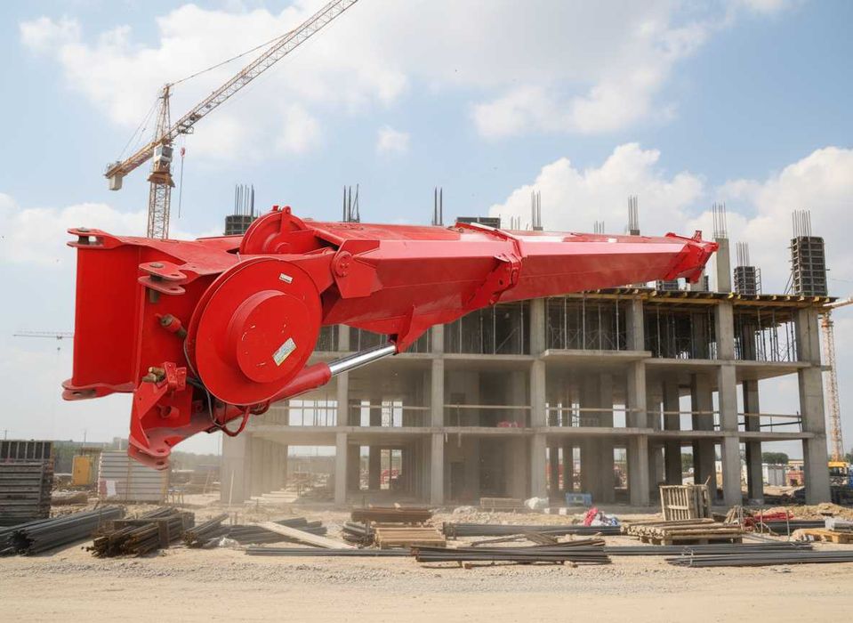 opona samochodowa Wysięgnik 15m dzwig Grove GMK 3050 KRUPP-KMK 3050