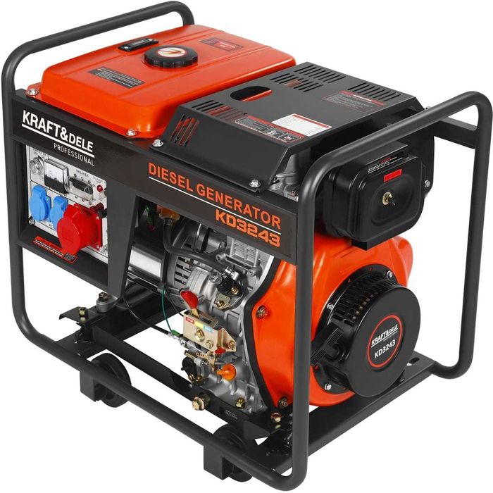 Agregat Prądotwórczy Generator Diesel 3Fazowy Kraft 230V/400V 7,5KW