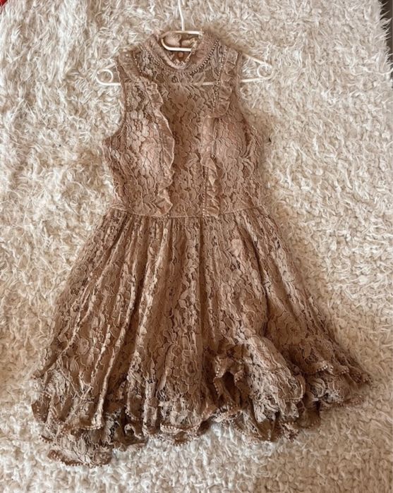 Sukienka koronkowa boho S/M