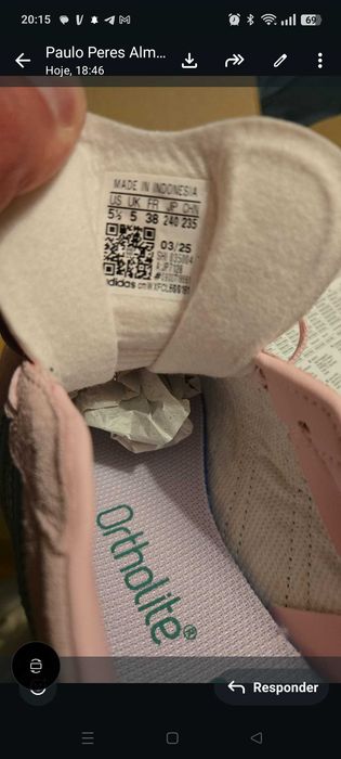 Adidas gazelle mulher 38 novas
