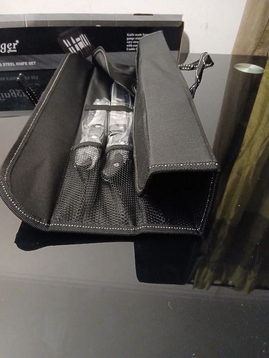 Conjunto de Facas de Cozinha com Mala de Transporte