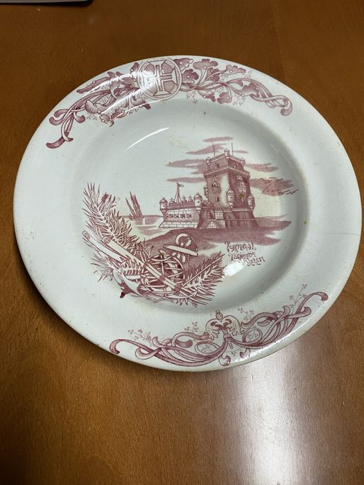 Pratos antigos “Torre de Belem”