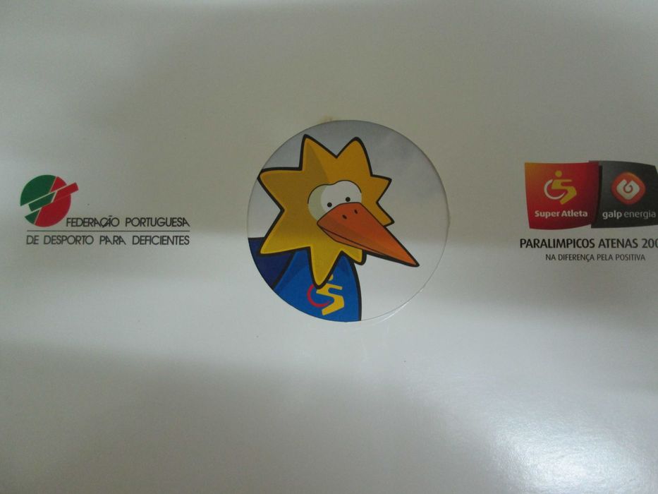 Revista/Livro jogos Paralímpicos Atenas 2004