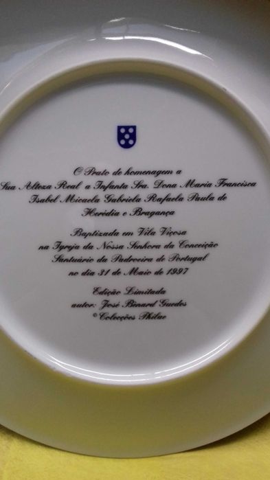 Pratos Família Real Portuguesa
