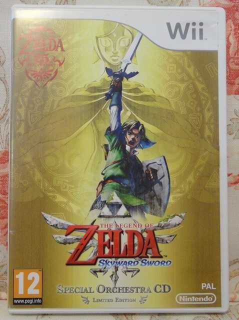 Jogo consola Wii- Zelda- Skyward sword- Edição de colecionador64309650077187120