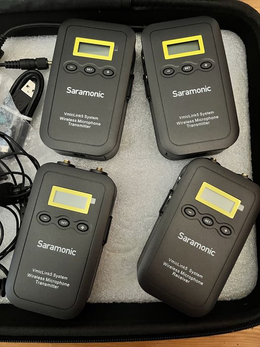 Saramonic bezprzewodowy zestaw audio VmicLink5