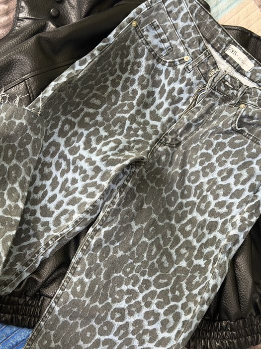 Джинси леопардові Zara