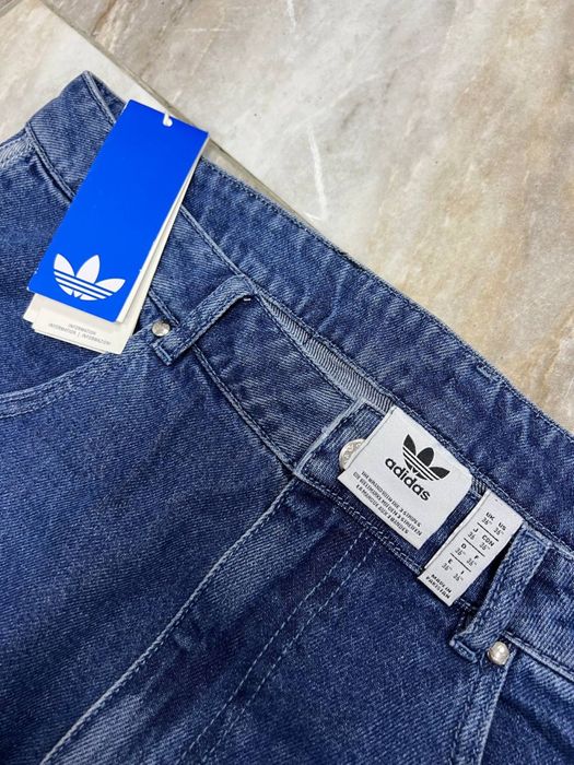 Нові широкі джинси Adidas Baggy jeans three stripes широкие джинсы адидас бегги Y-3