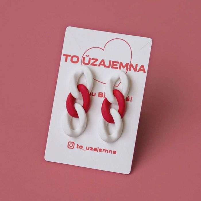 Kolczyki-łańcuszki