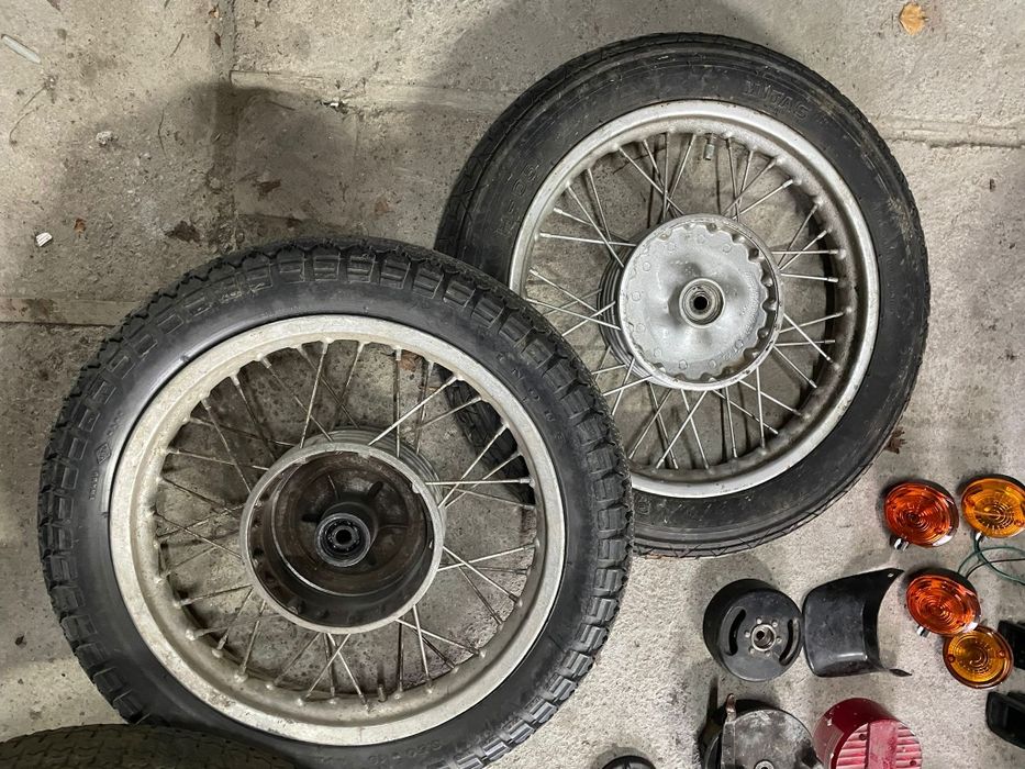 Części mz etz zbiornik paliwa boczki tylne błotniki