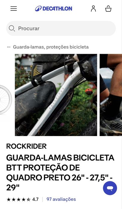 Conjunto de 3 Guarda- Lamas para Bicicletas