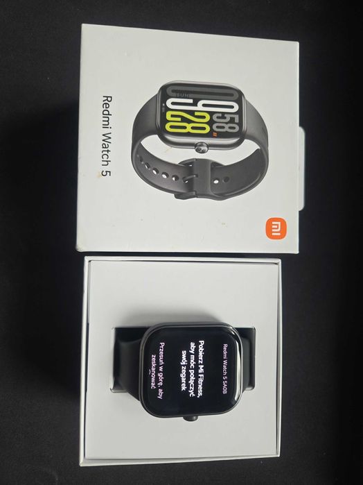 Smartwatch Redmi Watch 5 duzy ekran mocna bateria zamiana zamienie