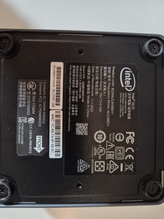 Mini komputer Intel Nuc