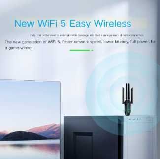Adaptador USB Wi-Fi Dual Band Novo