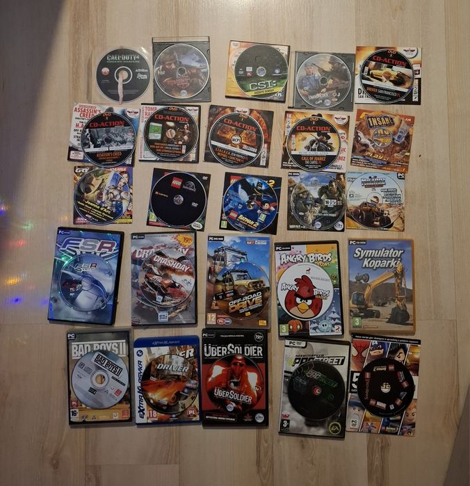 Retro gry komputerowe kolekcjonerskie