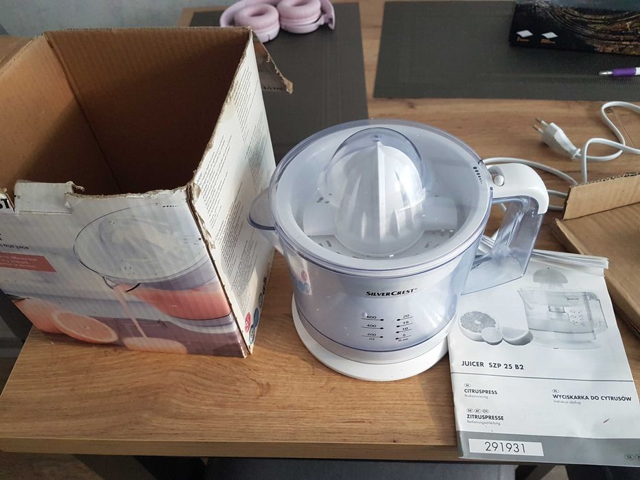 Wyciskarka do cytrusów Silvercrest SZP 25 W
