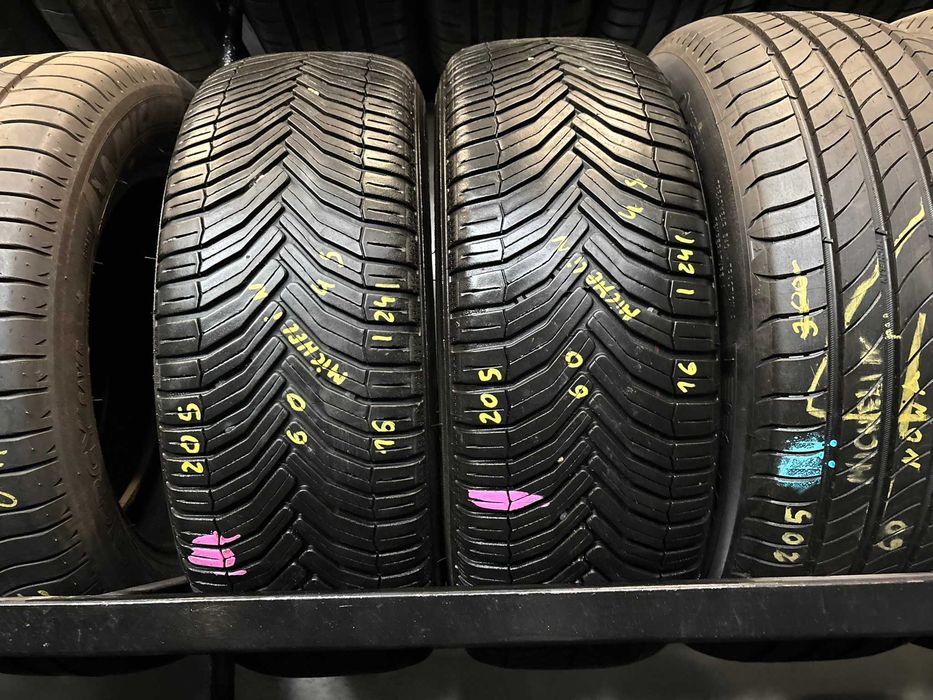 2X OPONY CAŁOROCZNE 205/60R16 96H Michelin CrossClimate+ XL 6.3MM 2024R SPRAWDZONE CAŁE!