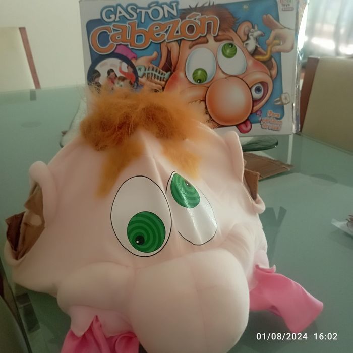 Jogo Gastão Cabeçudo usado três vezes