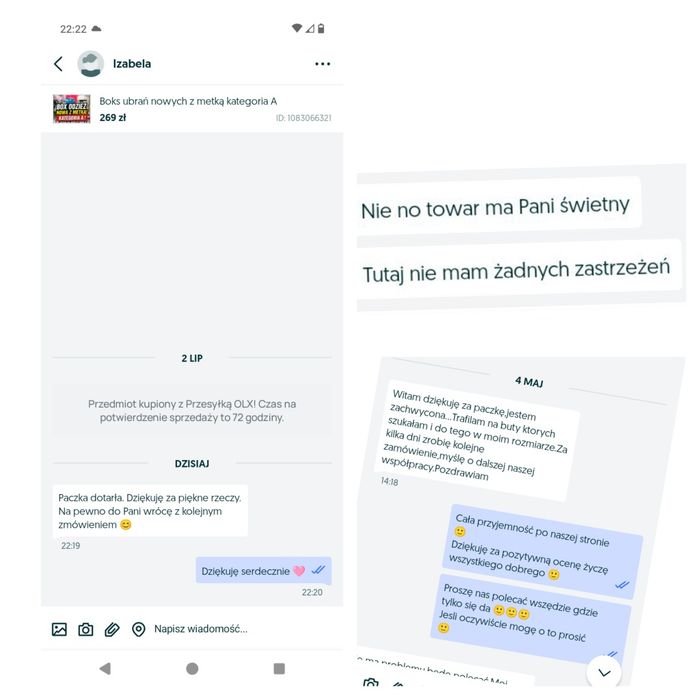 Boxy z odzieżą -100pozytywntch ocen na OLX Zerknij!