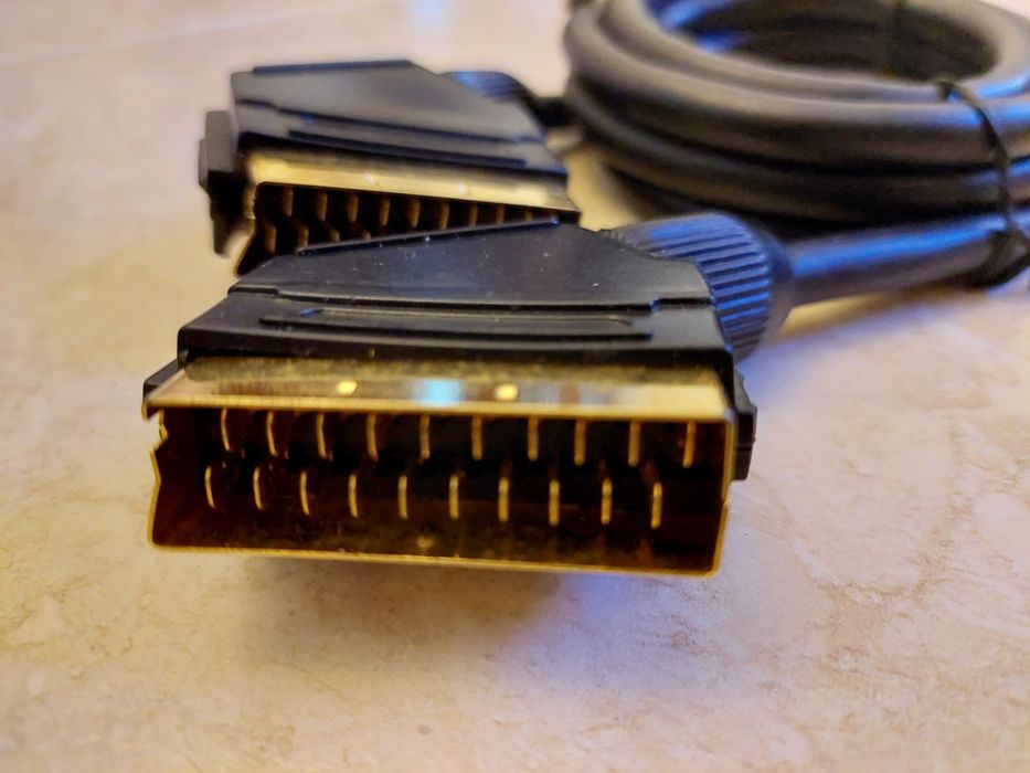 Cabo Scart 21 pins Gold