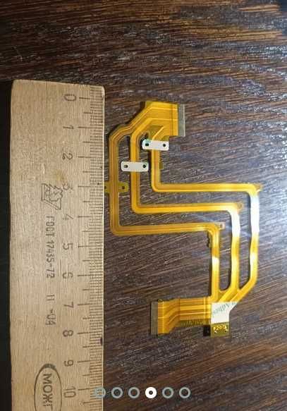 Шлейфи лентопротяги і монітора відеокамер Sony, об,єктива Canon 18-55