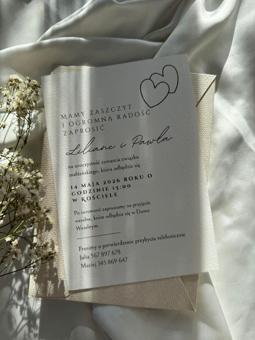 Zaproszenia na ślub