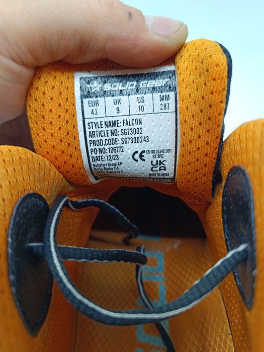 Buty robocze Solid Gear Falcon Mid rozmiar 43