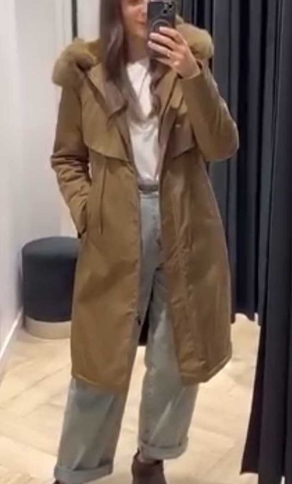 Kurtka zimowa parka rozmiar uniwersalny