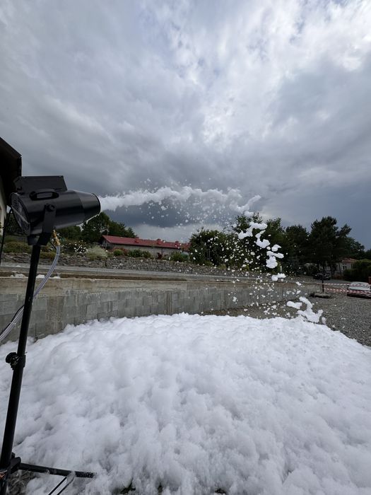 PIANA PARTY SHOW 2025 EVENTART wynajem ekonomicznej wyrzutni piany