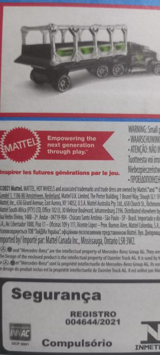 Mercedes-benz actros hot wheels