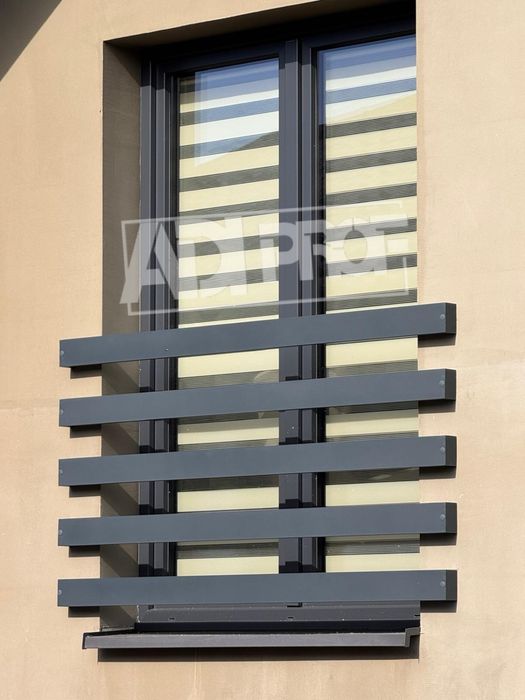 Balkon francuski aluminium balustrada aluminiowa