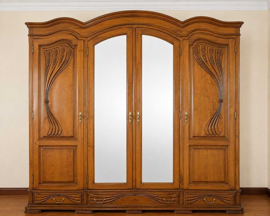 Conjunto completo de quarto em madeira – excelente estado