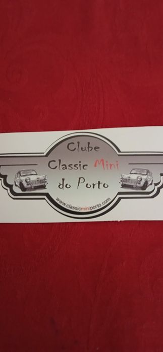 Autocolante Clube Classic Mini do Porto