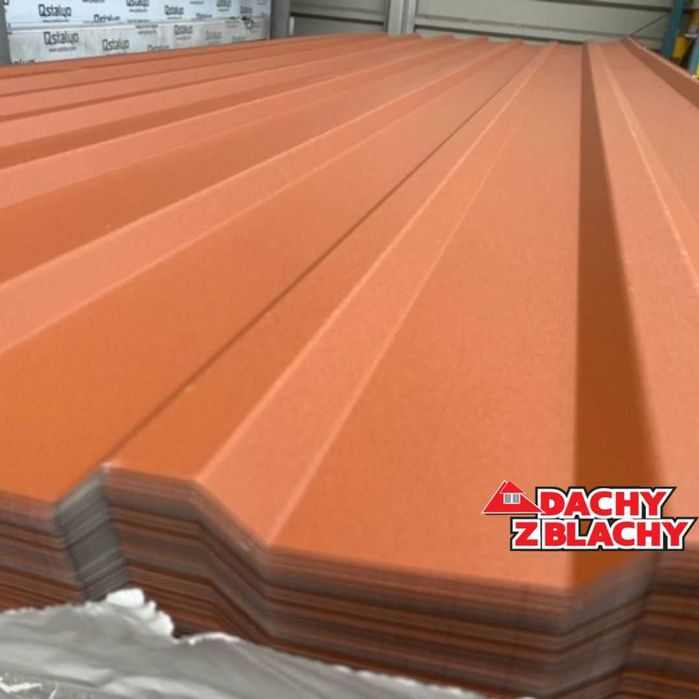 Blacha Trapezowa T-18 Ceglasty Mat