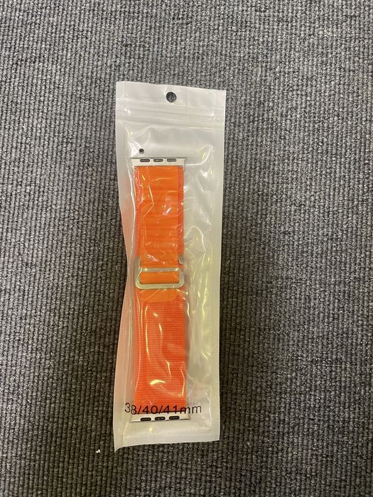 Pasek alpine loop pomarańczowy do apple watch 38/40/41