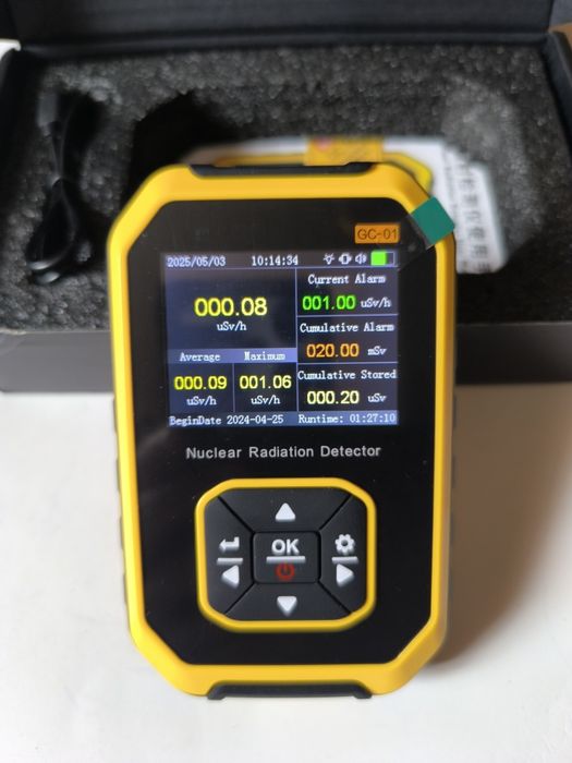 Дозиметр радіації, випромінювання GC-01 Радіометр Лічільник Гейгера