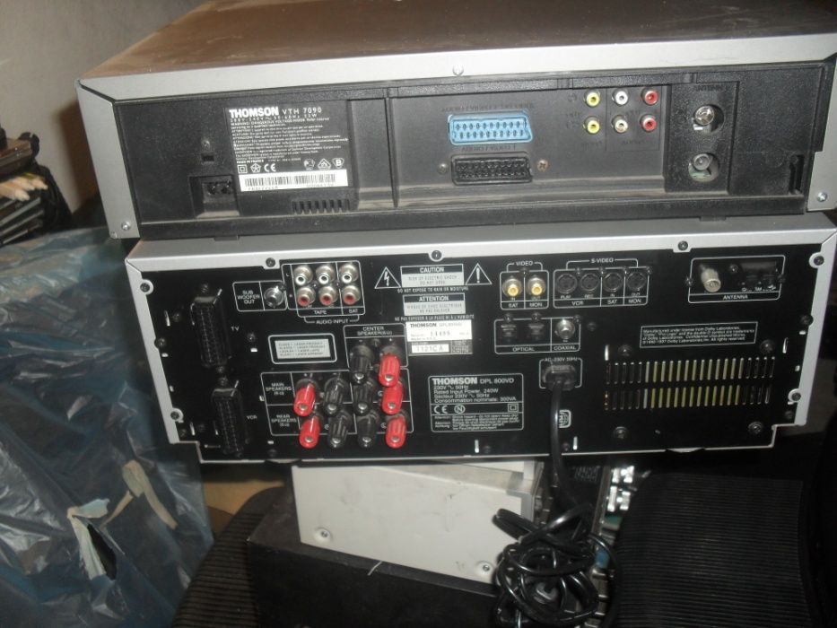 radio cd e video marca thomson home cinema