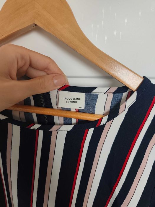 Luźna koszulka bluzka w paski jdy