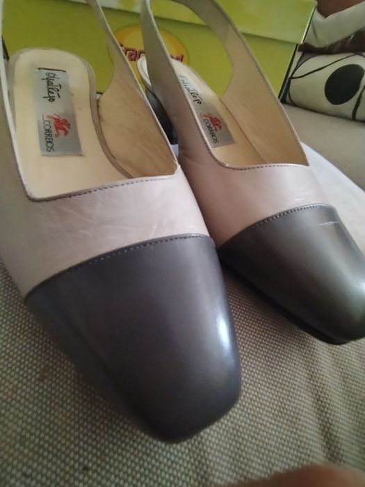 Sapatos Slingback em Pele Olyaltrejo CTT N.º 36,5