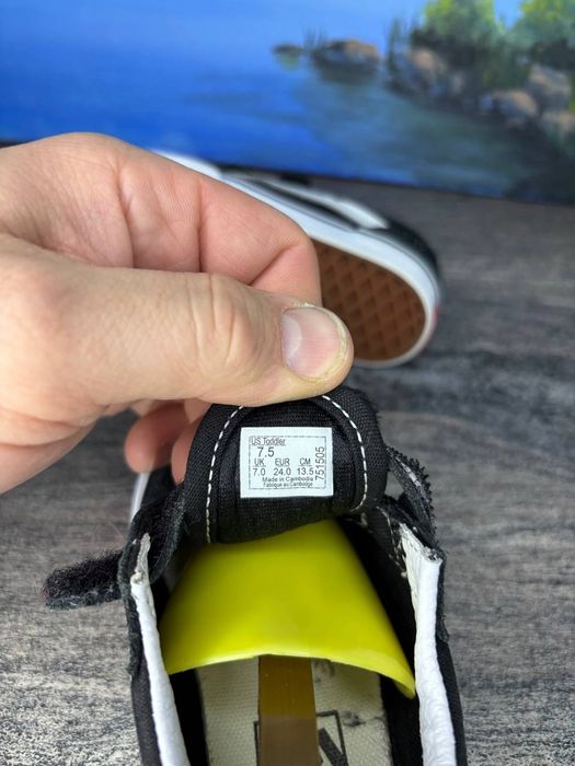 Кросівки дитячі Vans Old Skool V розмір 24 устілка 14,5 см